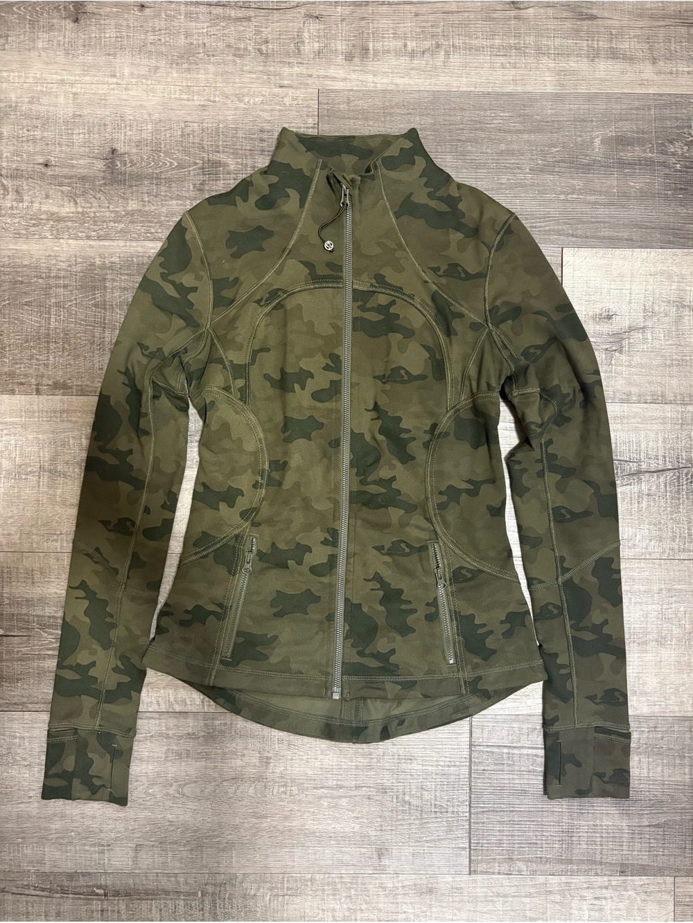 Lululemon Define Camo Jacket Size 6